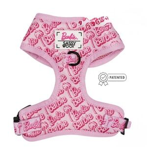Sassy Woof DOG ADJUSTABLE HARNESS - BARBIE™ MALIBU Size Medium